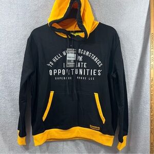 Superare X Bruce Lee Circumstances I Create Opportunities Hoodie Size Large NWT